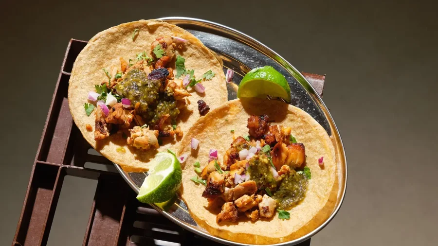 Salsa Shop kitchen and dishes