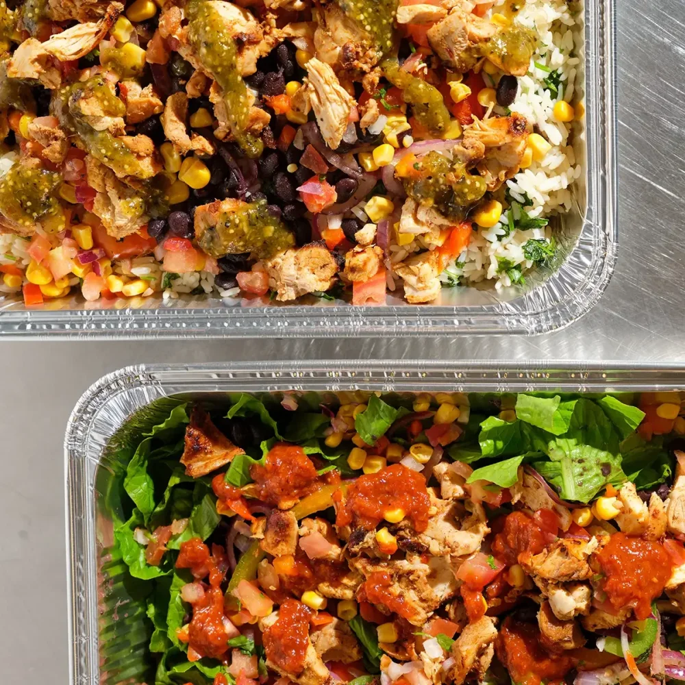 Bowl & salad box
